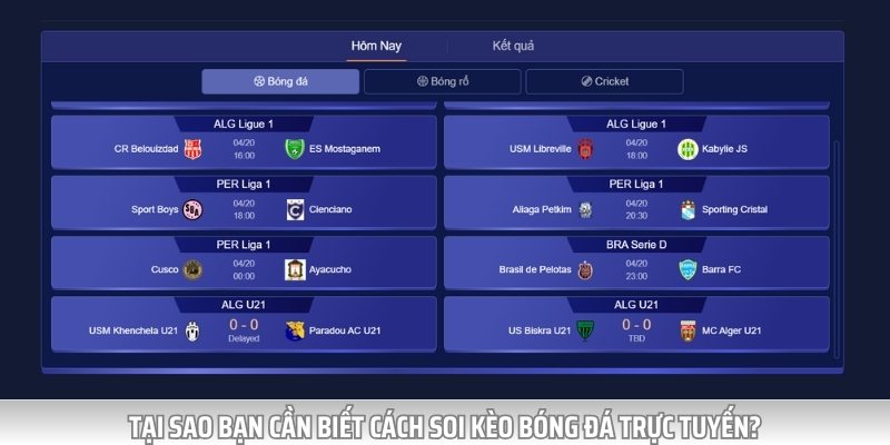 Lý do cược thủ cần phải biết và hiểu rõ các cách soi kèo bóng đá khi cá cược bóng đá