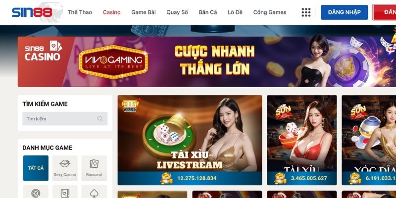 Tham gia sòng bạc trực tuyến đỉnh cao 